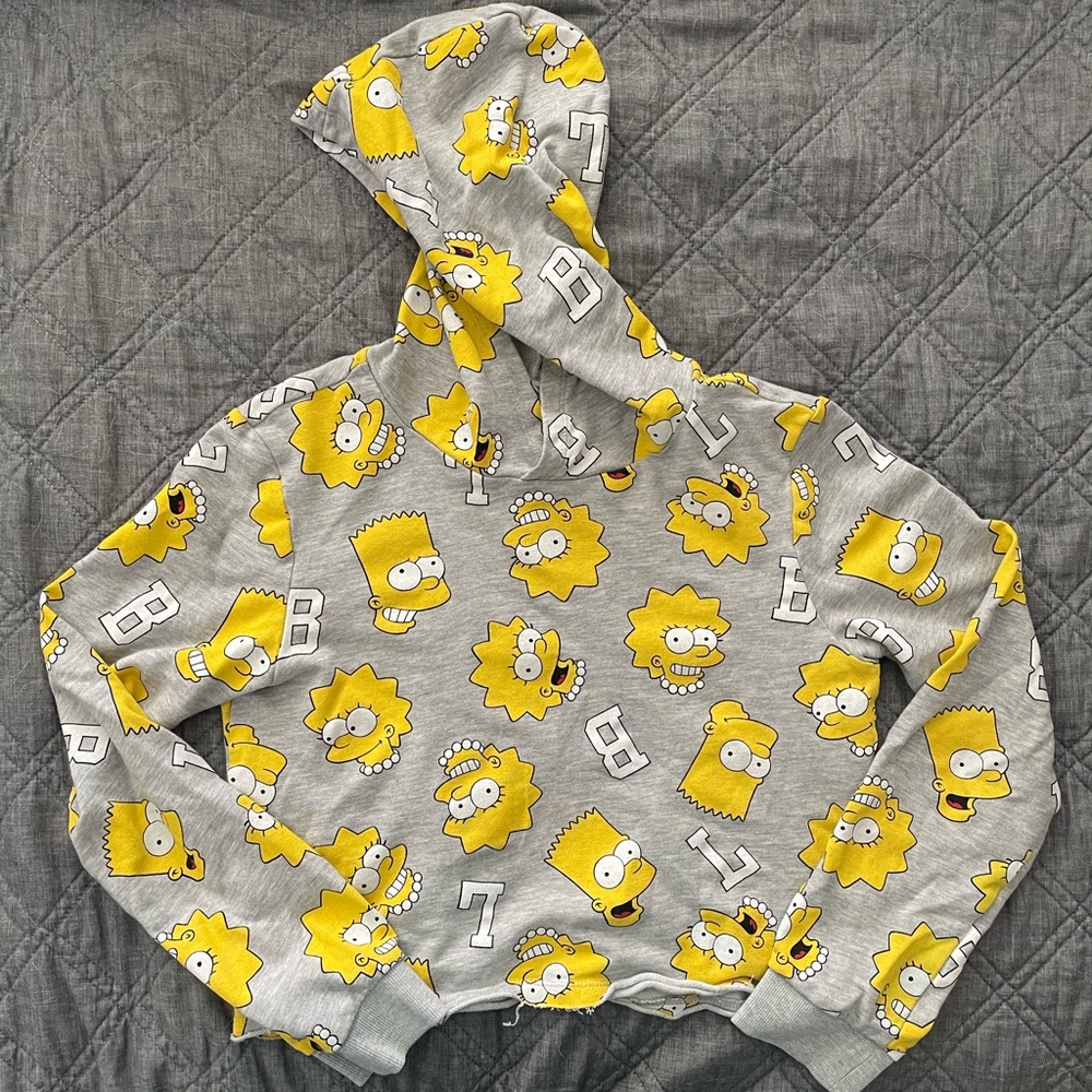 Simpsons Sweatshirt Girls size 12-14y